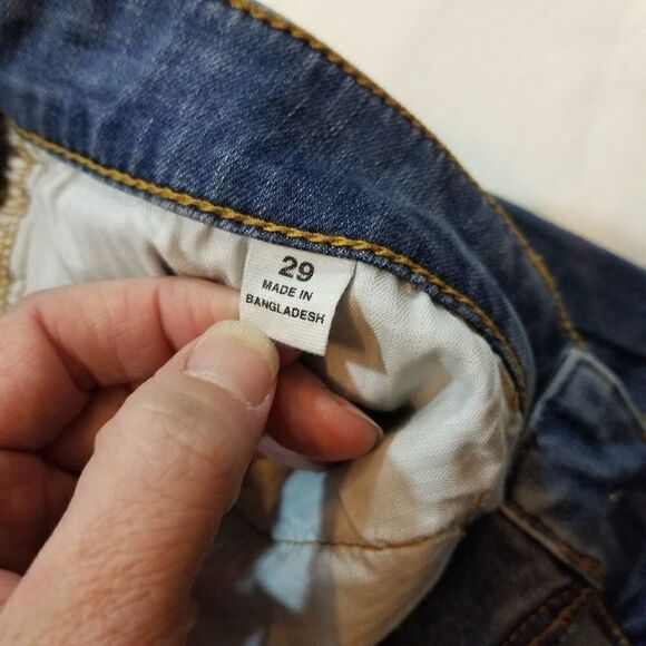 Vans Distressed Jeans Size 29 - Picture 5 of 7